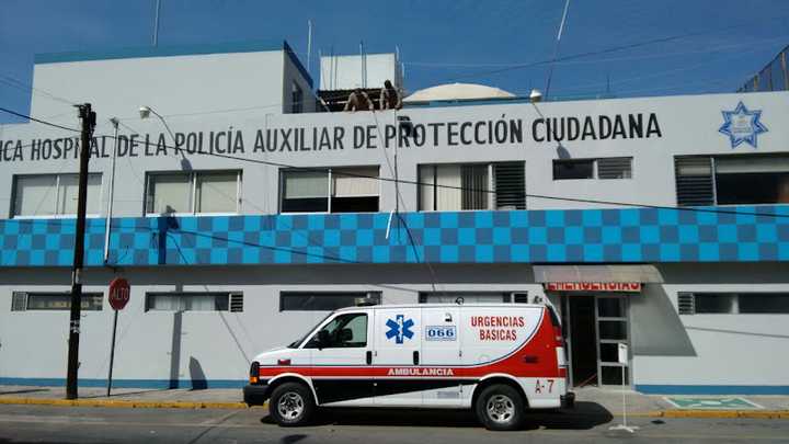 Fotografia tomada fuera de Hospital de Policía Auxiliar - Hospital en Heroica Puebla de Zaragoza, Pue.