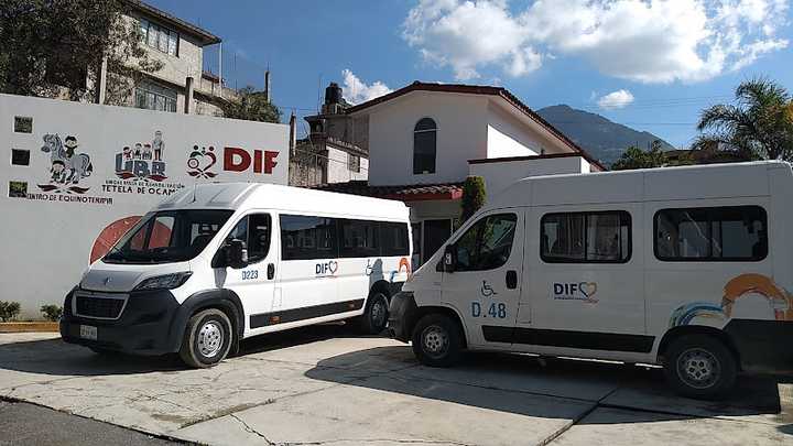 Fotografia tomada fuera de UBR SMDIF - Hospital en Cdad. de Tetela de Ocampo, Pue.
