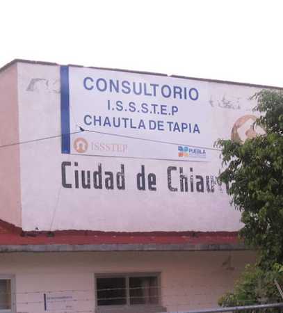 Fotografia tomada fuera de Issstep - Hospital en Chiautla, Pue.