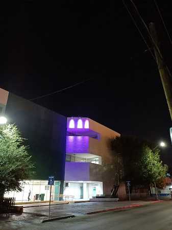 Fotografia tomada fuera de IMSS Unidad de Medicina Familiar 78 - Unidad hospitalaria en Nuevo Laredo, Tamps.