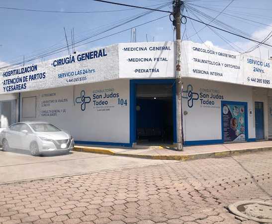 Fotografia tomada fuera de Clínica San Judas Tadeo - Servicios médicos locales en Ezequiel Montes, Qro.