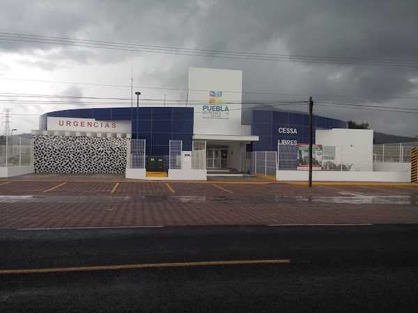 Fotografia tomada fuera de Cessa Libres - Hospital en Cdad. de Libres, Pue.