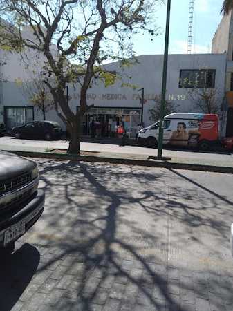 Fotografia tomada fuera de IMSS Clinica 19 - Hospital en Cdad. de Apizaco, Tlax.