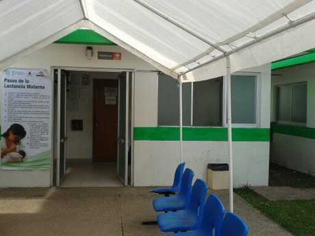 Fotografia tomada fuera de Hospital Basico Comunitario Acala - Hospital en Santa Isabel, Chis.