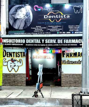 Fotografia tomada fuera de Dentista Consultorio Dental Heart Dent - Dentista en Chalco de Díaz Covarrubias, Edomex.