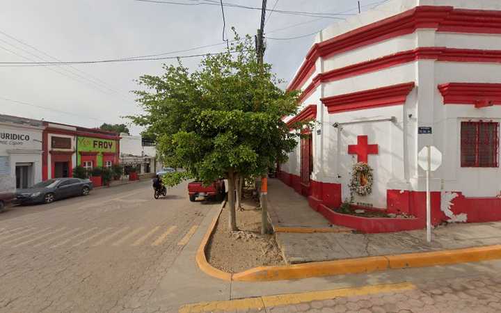 Fotografia tomada fuera de Cruz Roja Sinaloa de Leyva - Hospital en Sinaloa de Leyva, Sin.