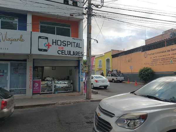 Fotografia tomada fuera de Hospital de Celulares - Tienda de móviles en Guadalupe, Zac.