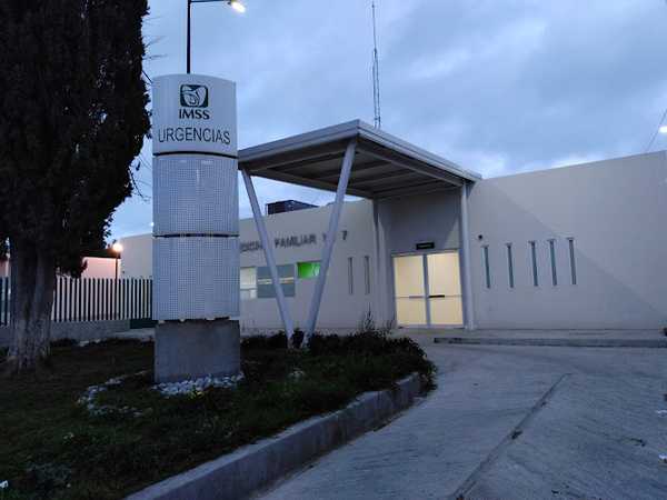 Fotografia tomada fuera de IMSS Unidad de Medicina Familiar/H 7 Atotonilco - Clínica ambulatoria en Atotonilco de Tula, Hgo.