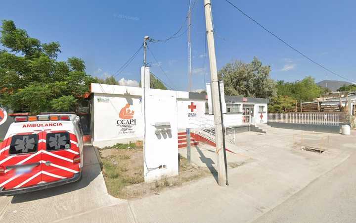 Fotografia tomada fuera de Cruz Roja Mexicana Tula Tamaulipas - Hospital gubernamental en Cdad. Tula, Tamps.