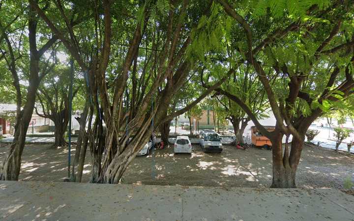 Fotografia tomada fuera de UMF 12 IMSS - Hospital en Tamasopo, S.L.P.