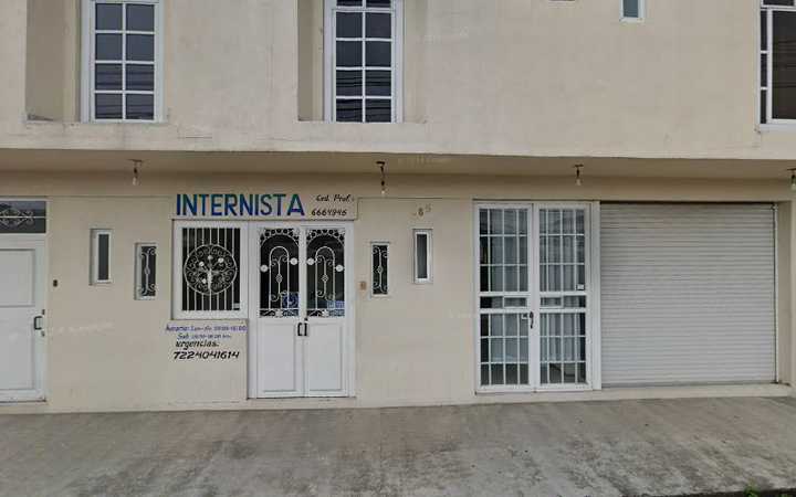 Fotografia tomada fuera de Internista - Médico en Xonacatlán, Edomex.