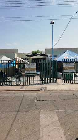 Fotografia tomada fuera de Instituto Mexicano del Seguro Social - Oficina de la Seguridad Social en Cortazar, Gto.