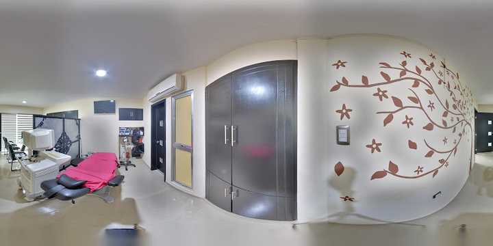 Fotografia tomada fuera de Clinica Gómez Juárez - Hospital en Guamúchil, Sin.