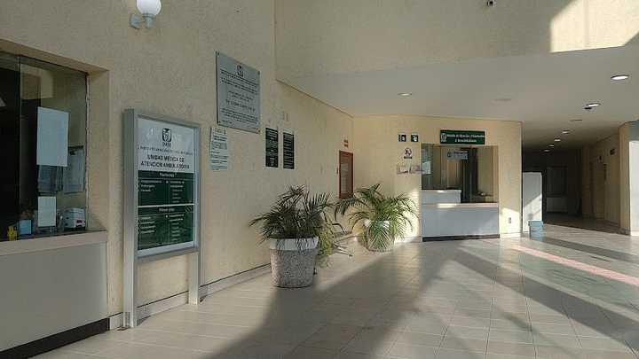 Fotografia tomada fuera de UMAA - Hospital en Chihuahua, Chih.