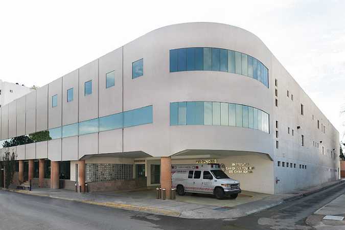 Fotografia tomada fuera de Clínica Del Centro - Hospital en Chihuahua, Chih.
